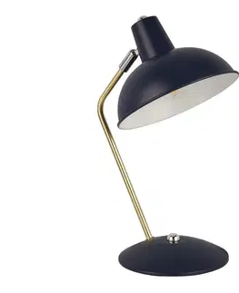 Lampy Searchlight Searchlight EU60985NV - Stolná lampa ABERDEEN 1xE14/7W/230V modrá 