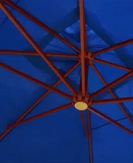 Slnečníky Závesný slnečník 400 x 300 cm Dekorhome Modrá