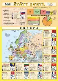 Učebnice pre ZŠ - ostatné Štáty sveta - karta - Petr Kupka