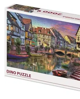 2000 dielikov Dino Toys Puzzle Romantický podvečer 2000 Dino