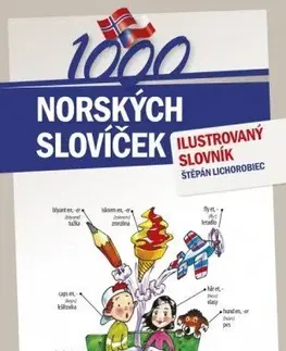 Učebnice a príručky 1000 norských slovíček - Štěpán Lichorobiec