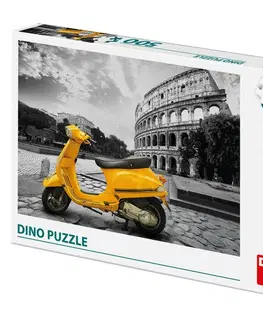 500 dielikov Dino Toys Puzzle Skúter pri Koloseu 500 Dino