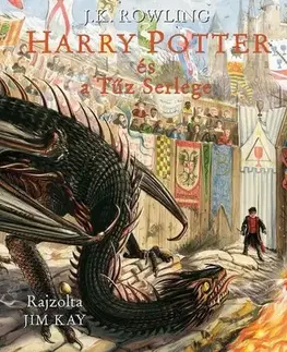 Fantasy, upíri Harry Potter és a Tűz Serlege - Illusztrált kiadás - Joanne K. Rowling,Tóth Tamás Boldizsár