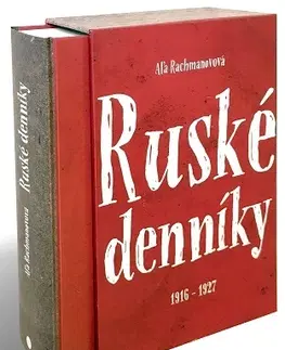 Historické romány Ruské denníky 1916 - 1927 - Aľa Rachmanovová,Zuzana Demjánová