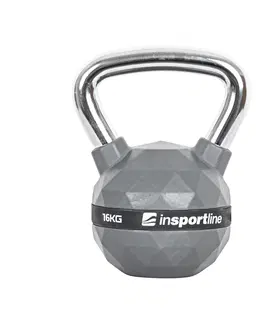 Kettlebell Súprava pogumovaných činiek inSPORTline Ketlebel PU 4-20kg