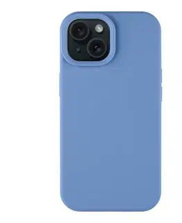 Puzdrá na mobilné telefóny Puzdro Tactical Velvet Smoothie pre Apple iPhone 15, modré 57983116000