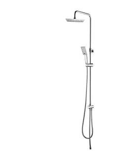 Sprchy a sprchové panely OMNIRES - TORONTO sprchový stĺp s dažďovou sprchou chróm /CR/ SYSTORONTOCR