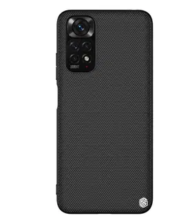 Puzdrá na mobilné telefóny Puzdro Nillkin textúrované pre Xiaomi Redmi Note 11S, čierne 57983109541