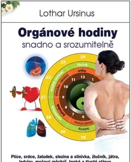 Alternatívna medicína - ostatné Orgánové hodiny – snadno a srozumitelně - Lothar Ursinus,Soňa Siepaková