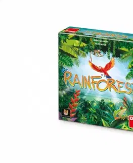 Drevené stavebnice a kocky Dino Toys Hra Rainforest Dino