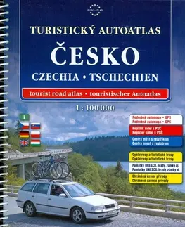 Turistika, skaly Česko turistický autoatlas 1:100.000