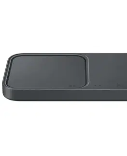 Nabíjačky pre mobilné telefóny Samsung Duálna bezdrôtová nabíjačka (15W), bez kábla v balení, black EP-P5400BBEGEU