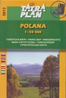 Turistika, skaly TM 5013 Poľana 1:50 000 - SK