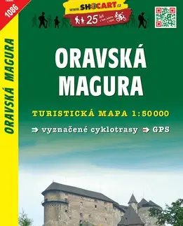 Voda, lyže, cyklo Oravská Magura 1:50 000 TM - Kolektív autorov