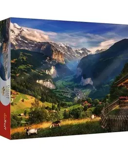 Puzzle Trefl Puzzle Premium Plus Photo Odyssey: Údolie Lauterbrunnen, 1000 dielikov