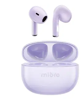 Slúchadlá Mibro Earbuds 4 bezdrôtové slúchadlá TWS, fialová 
