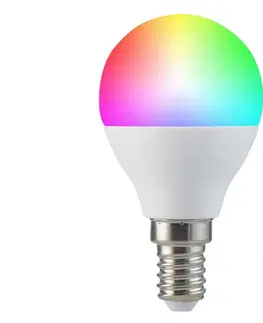 LED osvetlenie  RGB LED Stmievateľná žiarovka G45 E14/5,5W/230V 3000-6500K Wi-fi Tuya 