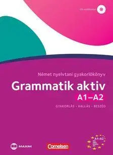 Jazykové učebnice - ostatné Grammatik aktív A1-A2 - Német nyelvtani gyakorlókönyv (CD melléklettel) - Kolektív autorov
