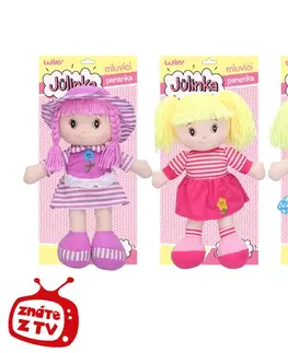 Hračky bábiky WIKY - Bábika Julinka - hovoriaca 40 cm