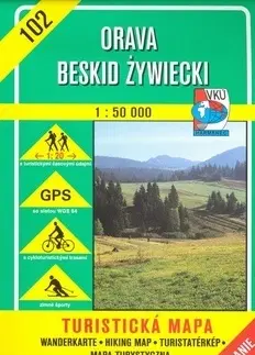 Sprievodcovia, mapy, atlasy Orava-Beskidy,Žiwiec TM 102 - Kolektív autorov