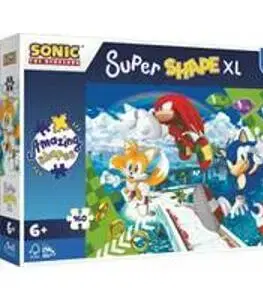 Od 100 dielikov Trefl Puzzle Sonic 160 XL Super Shape Trefl