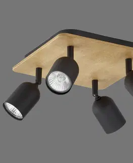 Lampy do obývačky Luster Top Wood CD 3293 LS4