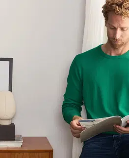 Shirts & Tops Pulóver s okrúhlym výstrihom, zelený