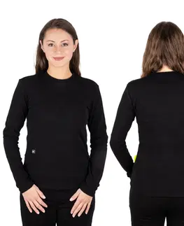 Vyhrievané tričká Dámske vyhrievané tričko W-TEC Insulong Lady čierna - XL