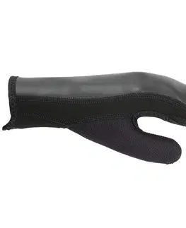 rukavice Neoprénové palčiaky s otvorenými dlaňami na windsurfing V2