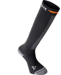 ponožky Vysoké a odolné vystužené ponožky na orientačný beh čierne