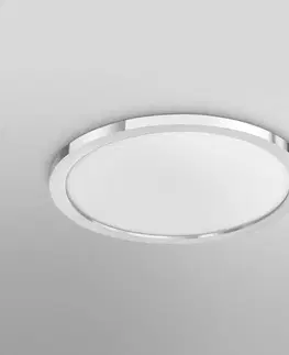 SmartHome stropné svietidlá LEDVANCE SMART+ LEDVANCE SMART+ WiFi Orbis Disc, striebro, Ø 30 cm