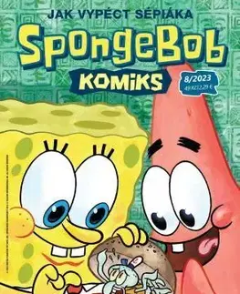Komiksy SpongeBob 8/2023 - Jak vypéct Sépiáka