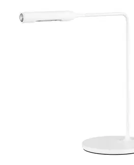 Lampy na nočný stolík Lumina Lumina Flo Bedside stolná LED lampa 3 000 K biela