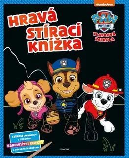 Pre deti a mládež - ostatné Tlapková patrola - Hravá stírací knížka - Kolektív autorov