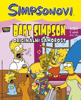 Komiksy Simpsonovi - Bart Simpson 4/2017 - Originální samorost - Matt Groening