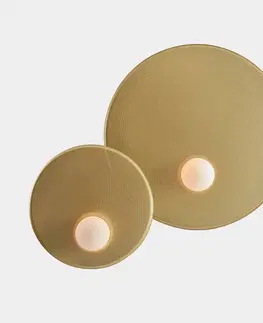 Nástenné svietidlá LEDS-C4 LEDS-C4 Trip nástenné svietidlo 2-pl. zlatá matná