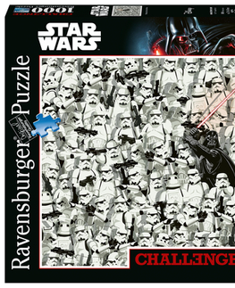 1000 dielikov Ravensburger Challenge Puzzle: Star Wars 1000 Ravensburger