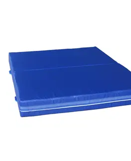 Podložky na cvičenie Dopadová skladacia žinenka MASTER T21 - 200 x 150 x 20 cm - modrá