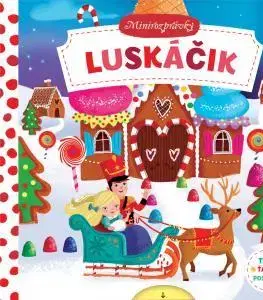 Leporelá, krabičky, puzzle knihy Luskáčik - minirozprávky