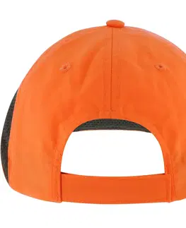 čiapky Priedušná poľovnícka šiltovka Light oranžová