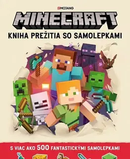 Pre chlapcov Minecraft - Kniha prežitia so samolepkami, 2. vydanie - Kolektív autorov