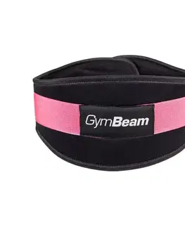 Opasky na cvičenie GymBeam Fitness neoprenový opasok LIFT Black & Pink  XS