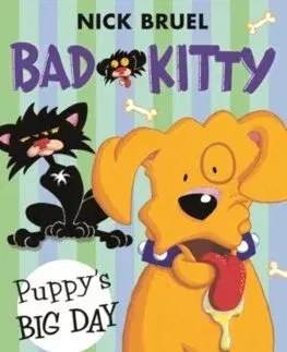 Rozprávky Bad Kitty: Puppy's Big Day (paperback black-and-white edition) - Nick Bruel,Nick Bruel