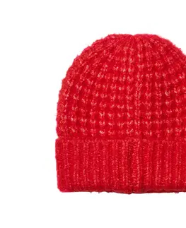 Hats Pletená čiapka, červená