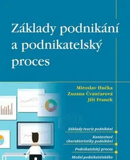 Podnikanie, obchod, predaj Základy podnikání a podnikatelský proces - Miroslav Hučka