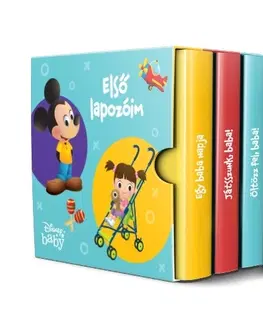 Leporelá, krabičky, puzzle knihy Disney baby - Első lapozóim