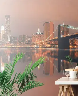 Tapety mestá Fototapeta most v Manhattane