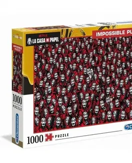 1000 dielikov Puzzle La casa del papel 1000 Clementoni
