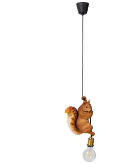 Závesné svietidlá KARE KARE Squirrel závesná lampa, model veverička