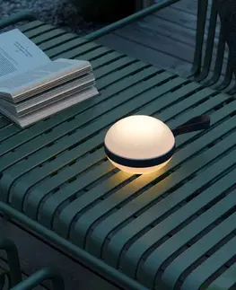 Vonkajšie osvetlenie terasy Nordlux LED svietidlá Bring to go so stmievačom Ø 16 cm